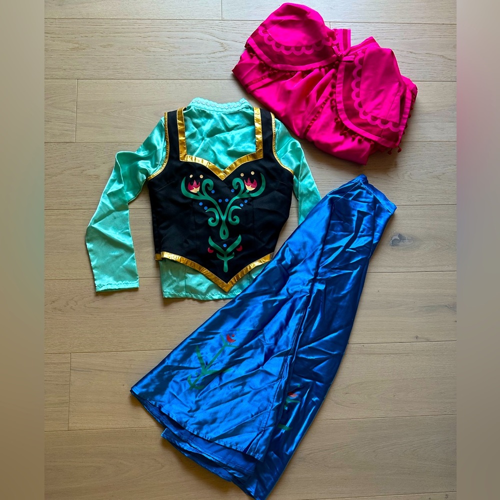 Women’s Anna frozen costume